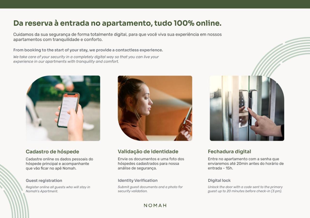 Apartamento Nomah - Aptos Por Temporada Na Av Reboucas